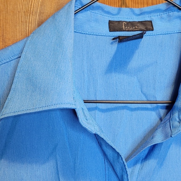 French blue top - Picture 4 of 6